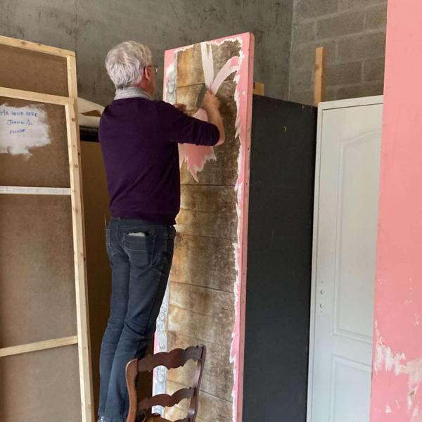 Coulisses décors de théâtre